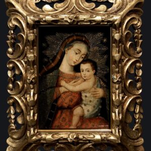 Escuela del Perú (c. 1950) - Virgen de la Leche con el Niño