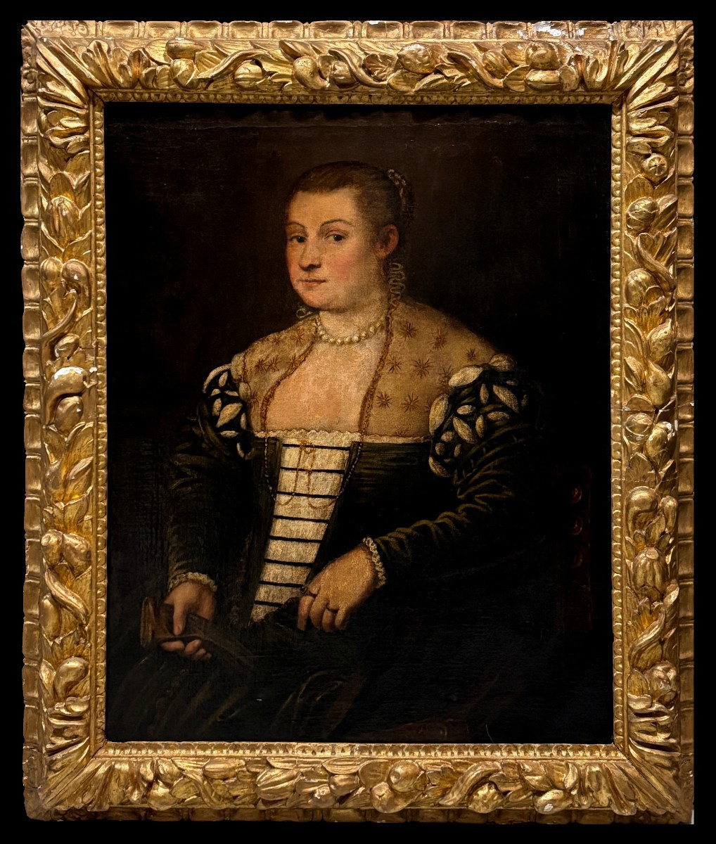 Tiziano Vecellio (1488-1576), Follower Of - La Veneziana