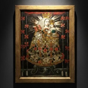 Escuela colombiana (siglo XVII) - Nuestra Señora de Chiquinquirá