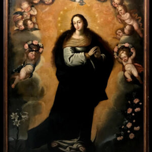 Escuela de Sevilla (C. 1700) - Gloria monumental de la Inmaculada Concepción.
