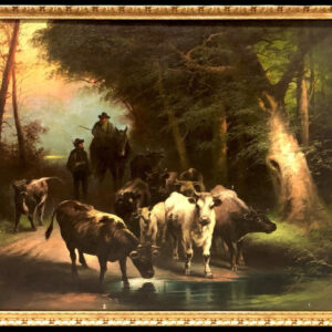 Albert Lugardon (1827-1909) - Los pastores de vacas