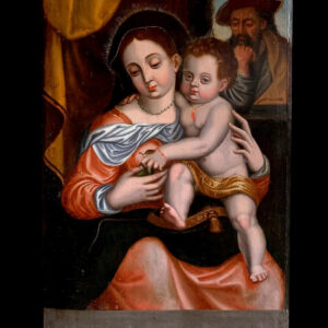 Escuela de Toledo (c. 1550) - La Virgen de la Pera