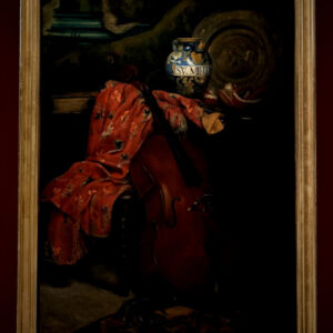 Escuela francesa (c. 1880) - Vanitas del violonchelo