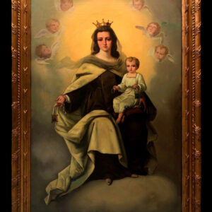 Escuela española (siglo XIX) - Gloria de Nuestra Señora del Monte Carmelo