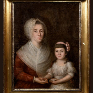 Francisco de Goya y Lucientes (1746-1829), El séquito - Retrato de una joven con una preceptora