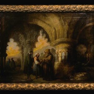 Jenaro Pérez De Villaamil Y d'Huguet (1807-1854) [atribuido a] - Cita En La Cripta
