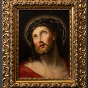 Escuela Europea (siglo XIX) - Ecce Homo (Según Guido Reni)