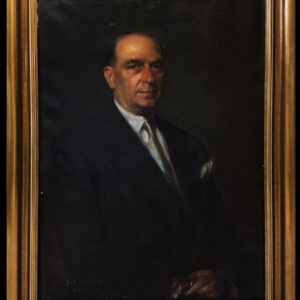 Agustín Segura (1900-1988) - Retrato de Luis Gil Fillol, crítico de arte