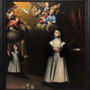 Escuela de Mallorca (siglo XVII) - La visión de la hermana Catalina Thomas "la Beateta"