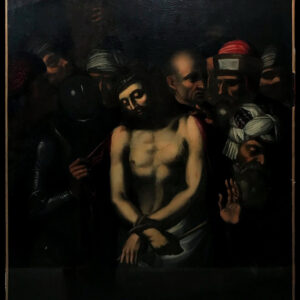 Vicente Castelló (circa 1585-1636), Taller de - Jesús de pie ante el Sanedrín