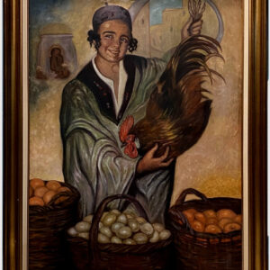 Gabriel Morcillo (1887-1973) [seguidor de] - El vendedor de huevos