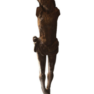 Escuela franco-flamenca (siglos XVI-XVII) - Gran escultura de Cristo en roble