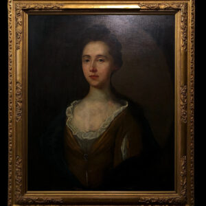 Escuela inglesa (c. 1700) - Retrato de una joven
