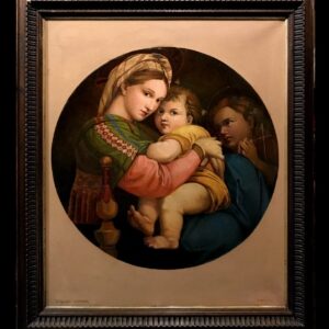 Escuela Alemana (Siglo XIX) - Madonna Della Seggiola