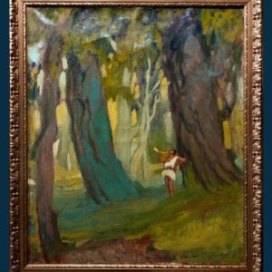 Marcel Feguide (1888-1968) - Siegfried y el Waldvögel