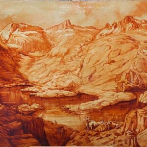 Antonio Prast Y Rodríguez Del Llano (1880-1939) - Lago De Montaña