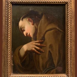 Seguidor de Andrea Vaccaro (1604-1670) - San Francisco Penitente