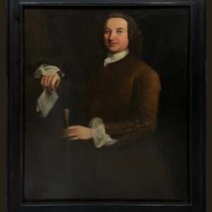 Escuela francesa (finales del siglo XVII) - Retrato del período de Luis XIV.