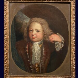 Escuela francesa (siglo XVIII) - Retrato de un niño