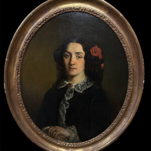 Jean François Portaels (1818-1895) - Retrato de una gran dama