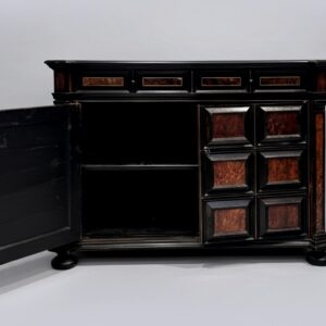 Suntuoso estante de armario de estilo flamenco - c. 1900