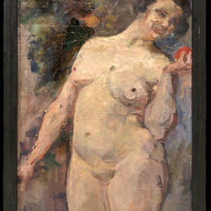 Escuela impresionista (c. 1920) - Eva y el fruto prohibido