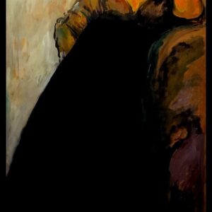 Escuela española (c. 1950) - Retrato monumental de Leocadia Zorrilla (según Goya)