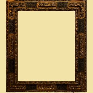 Marco de estilo barroco sevillano con esgrafiado - España, siglos XVIII/XIX