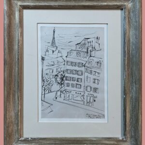Cirilo Martínez Novillo (1921-2008) - Boceto parisino