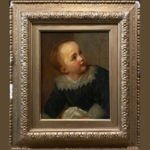Escuela europea (década de 1830) - Retrato de un niño