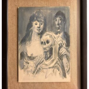Pedro Mozos (1915-1982) - Retrato al estilo de Goya