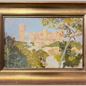Escuela de Mallorca (años 30) - Castillo de Bellver, cerca de Palma