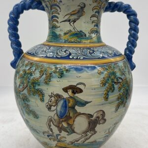 Jarrón Ruiz De Luna - Talavera, C. 1930