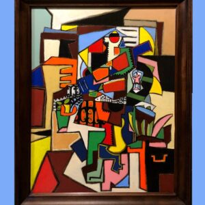 Escuela española contemporánea - Composición cubista