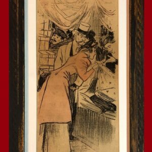 Théophile Steinlen (1859-1923) - Mañanas en el mercado