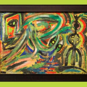 Escuela francesa (años 70) - Composición abstracta