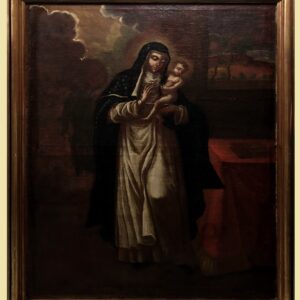 Escuela Colonial Mexicana (siglo XVIII) - Santa Rosa de Lima