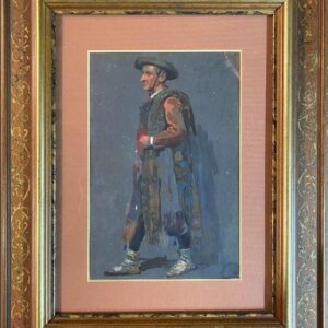 Campesino de Segovia – Escuela española (siglo XIX)