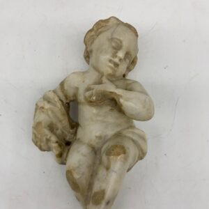 Escultura de un niño en alabastro – España, siglos XVII-XVIII