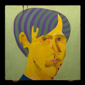 Escuela Europea (XX) - Retrato psicodélico