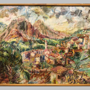 Escuela Europea (XX) - Un pueblo en Abruzzo