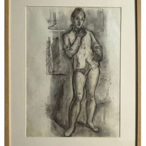 Pedro Mozos (1915-1982) - Retrato en calzoncillos